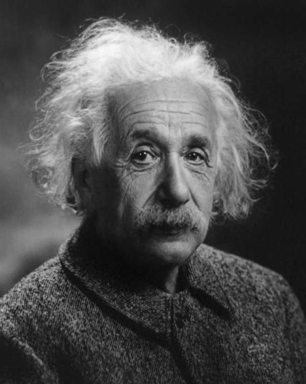 Albert Einstein.